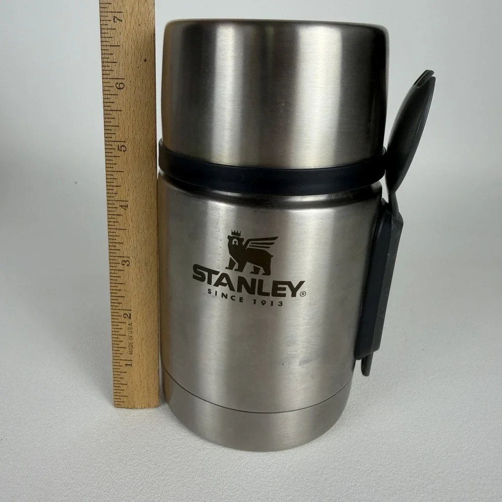Stanley Stainless Steel Vacuum Food Jar with Spork 24oz